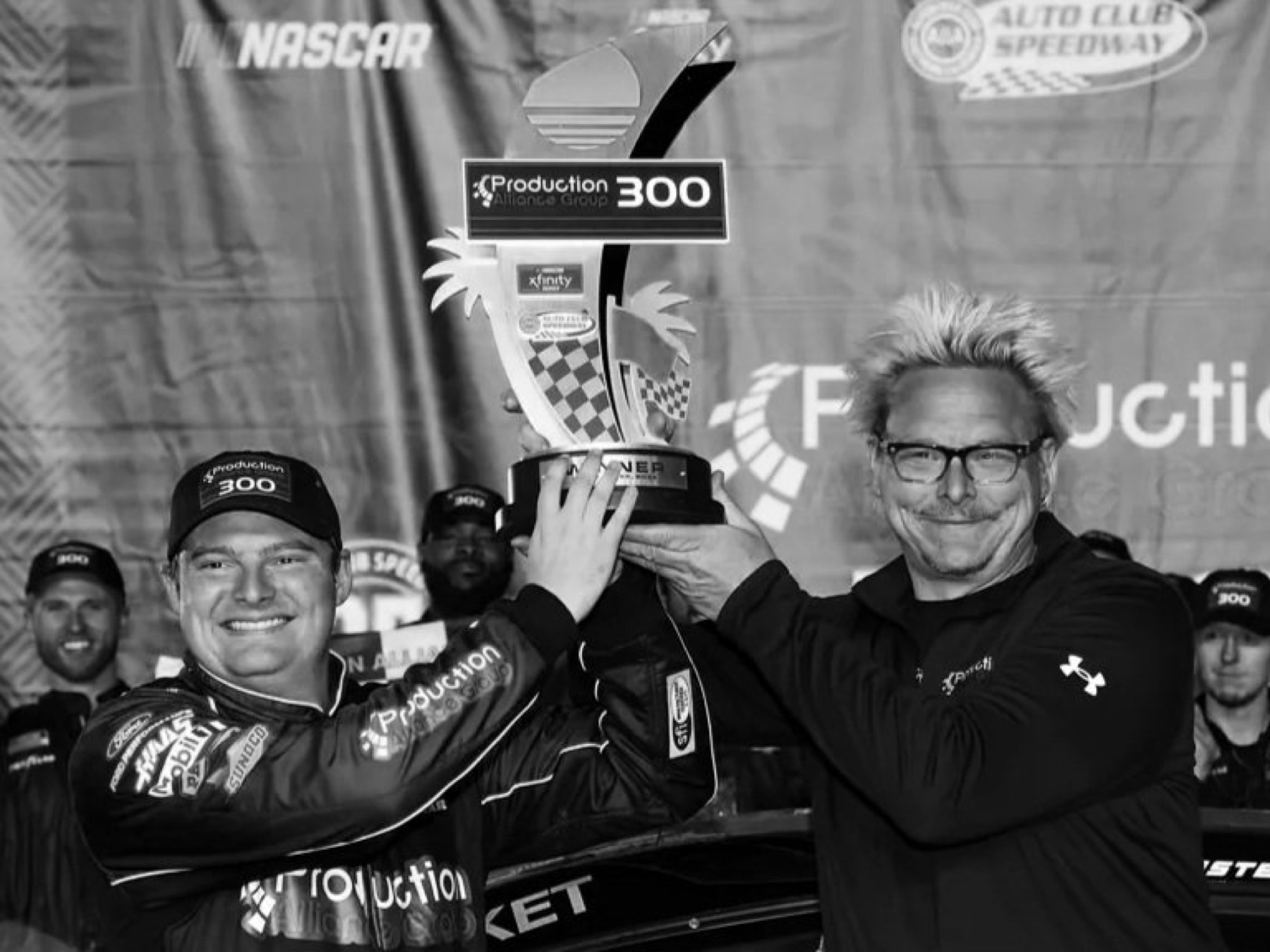 NASCAR PAG 300 race — Production Alliance Group title sponsorship